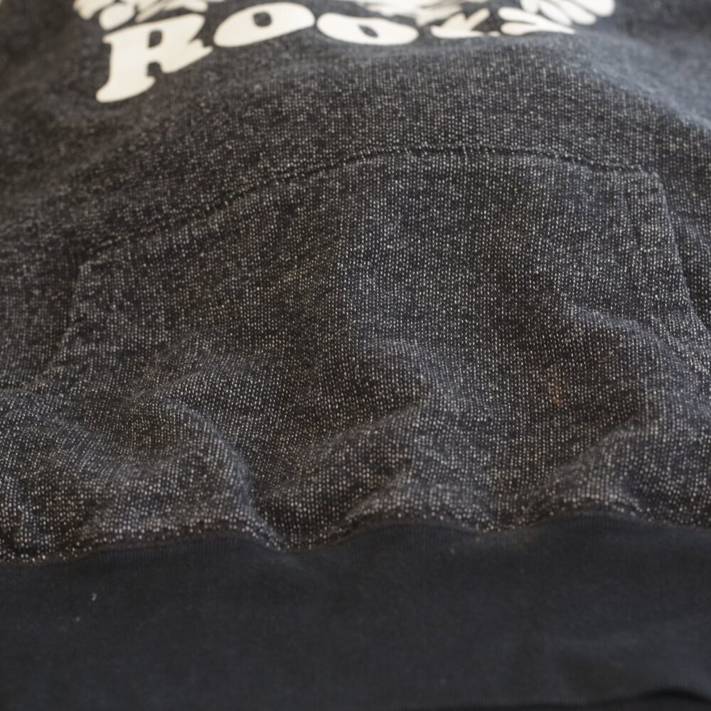 Roots Canada Black Hoodie Hooded Seatshirt Size Medium - Picture 8 of 9